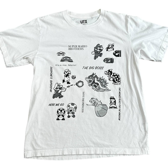 Nintendo Other - Nintendo Uniqlo t-shirt Super Mario Bros. 35th Anniversary size Medium